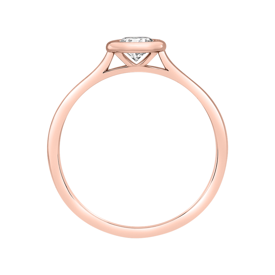 Prsteň s diamantom Classy Dot