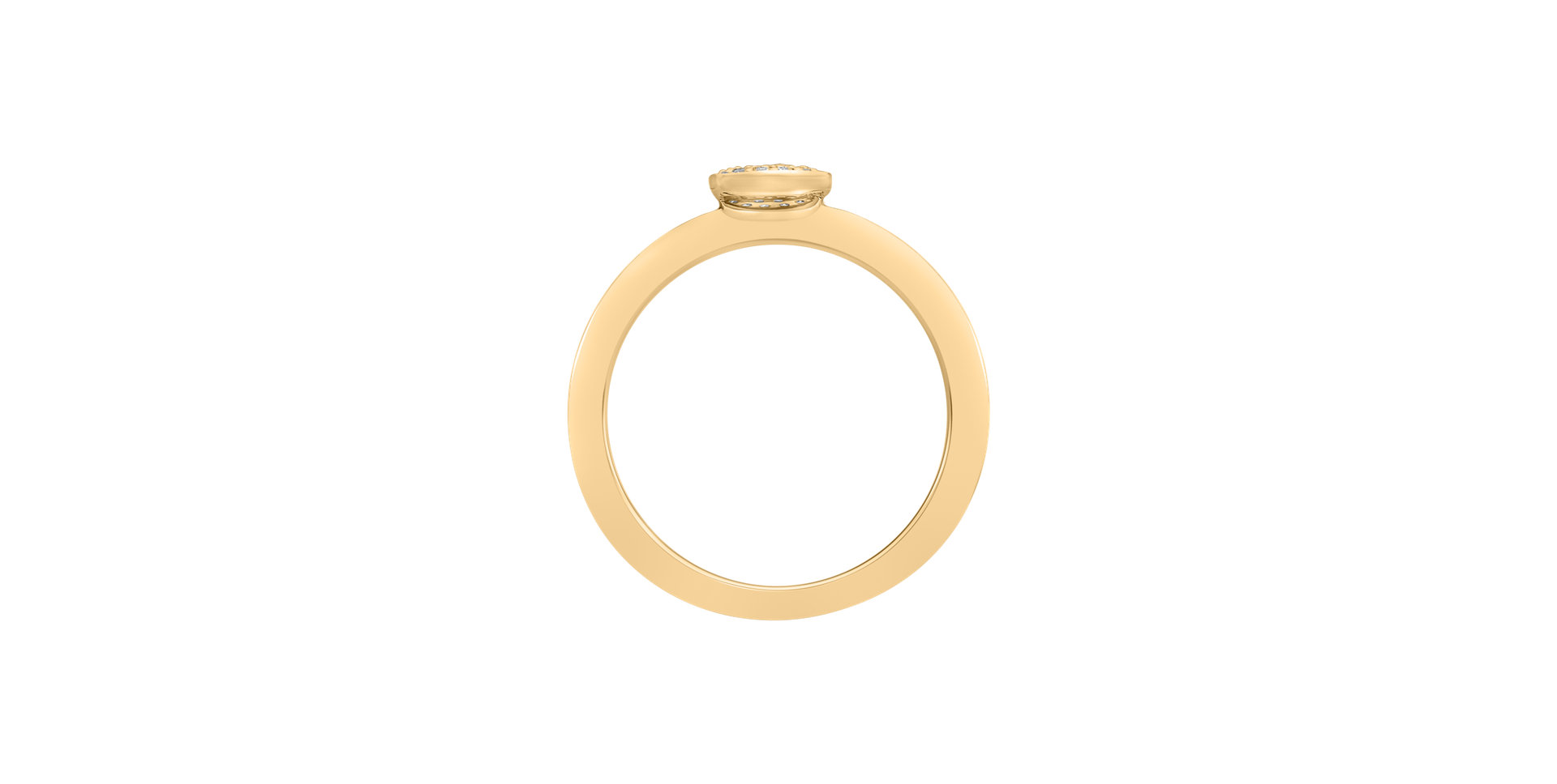 Prsteň s diamantmi Infinite Circle