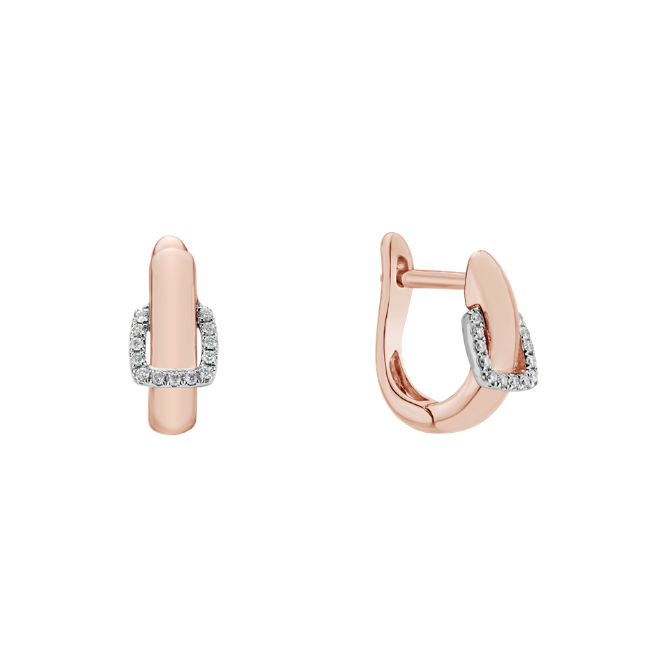 Náušnice s diamantmi Galaxy Symphony