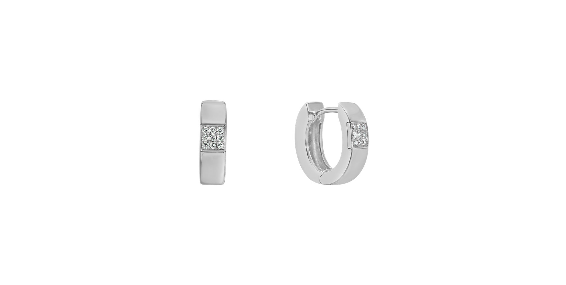 Náušnice s diamantmi Andromeda Fantasy