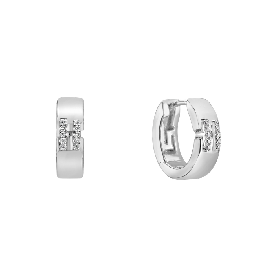 Náušnice s diamantmi Lady Gleam