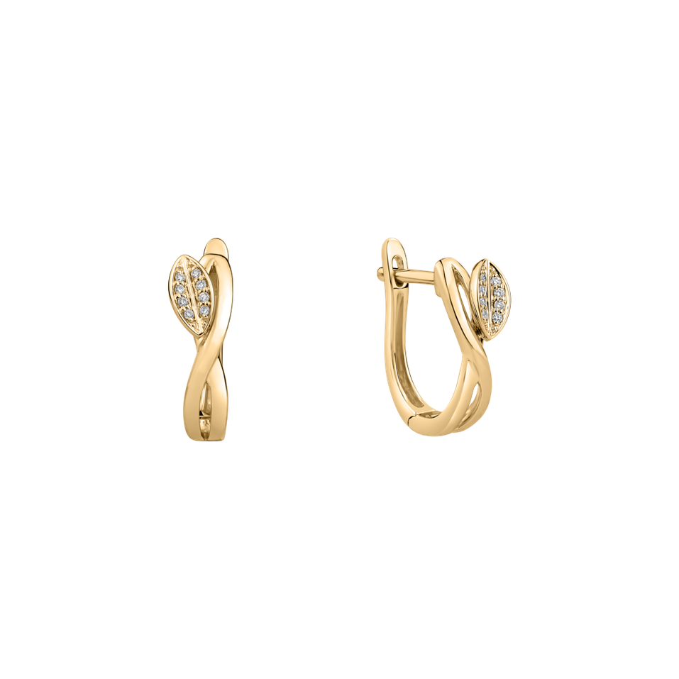 Náušnice s diamantmi Spring Celebration