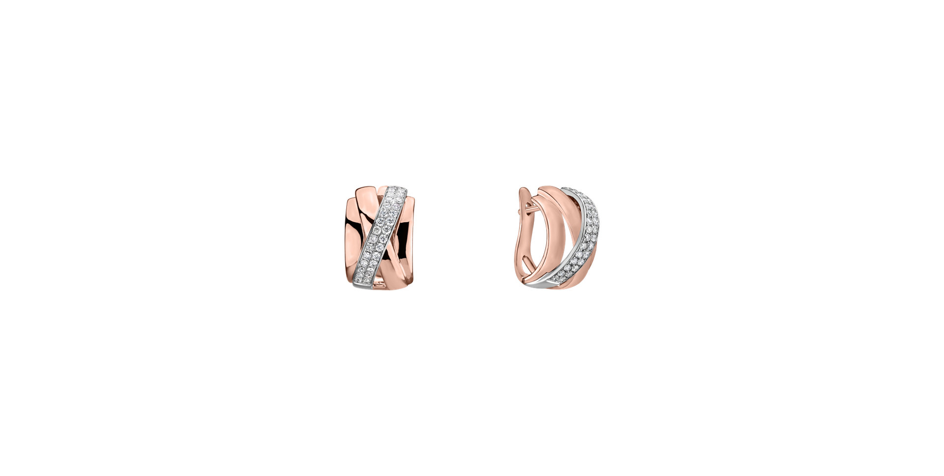 Náušnice s diamantmi Galaxy Signature