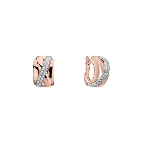 Náušnice s diamantmi Galaxy Signature