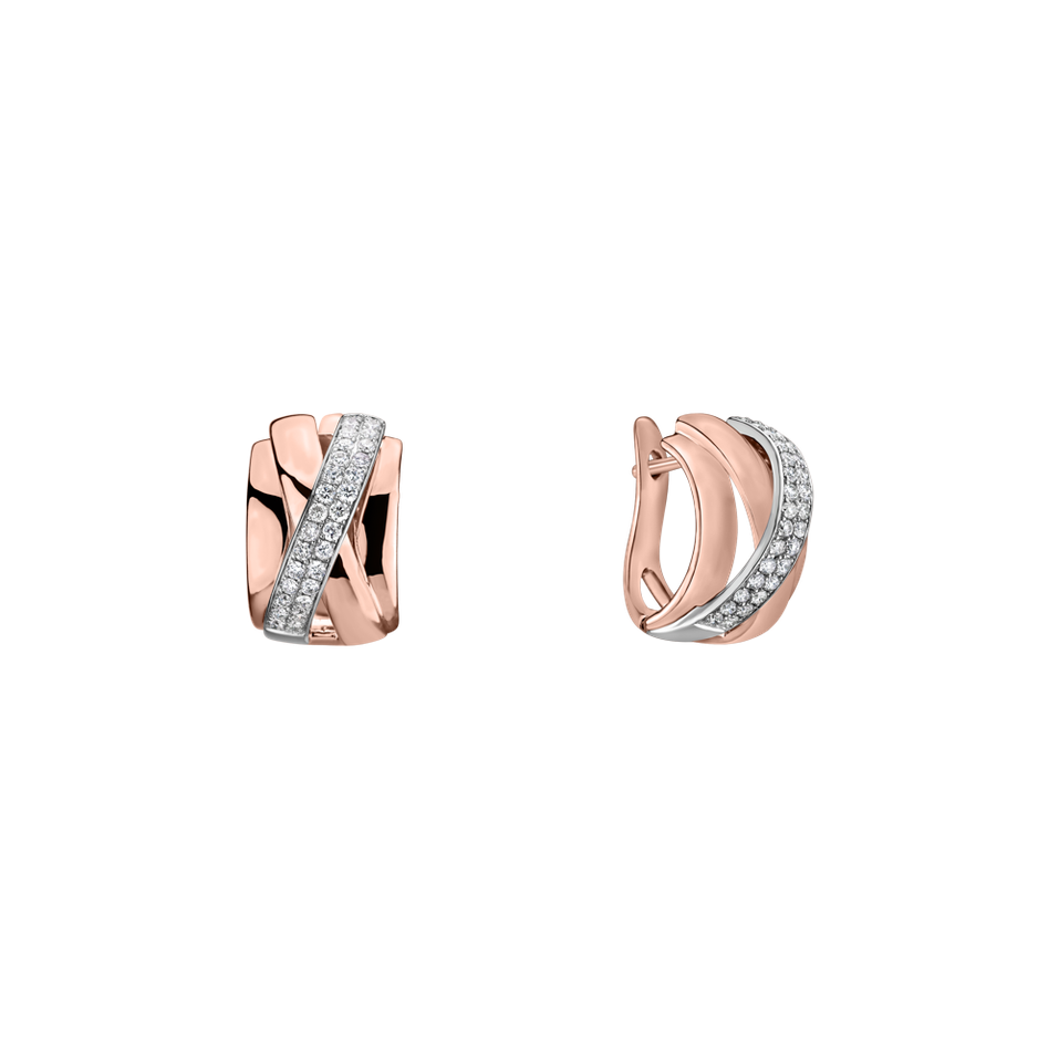 Náušnice s diamantmi Galaxy Signature