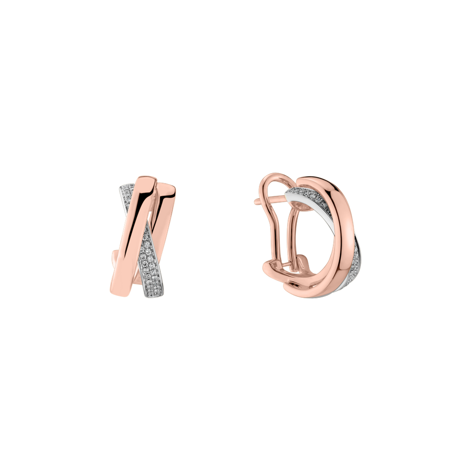 Náušnice s diamantmi Miracle Labyrinth