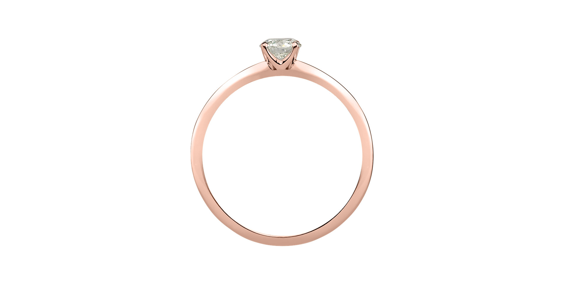 Prsteň s diamantom One Love