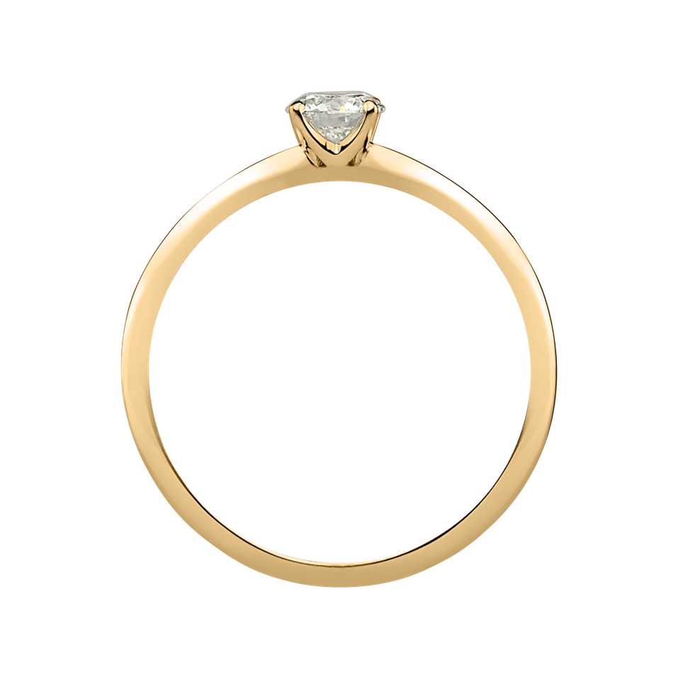 Prsteň s diamantom One Love