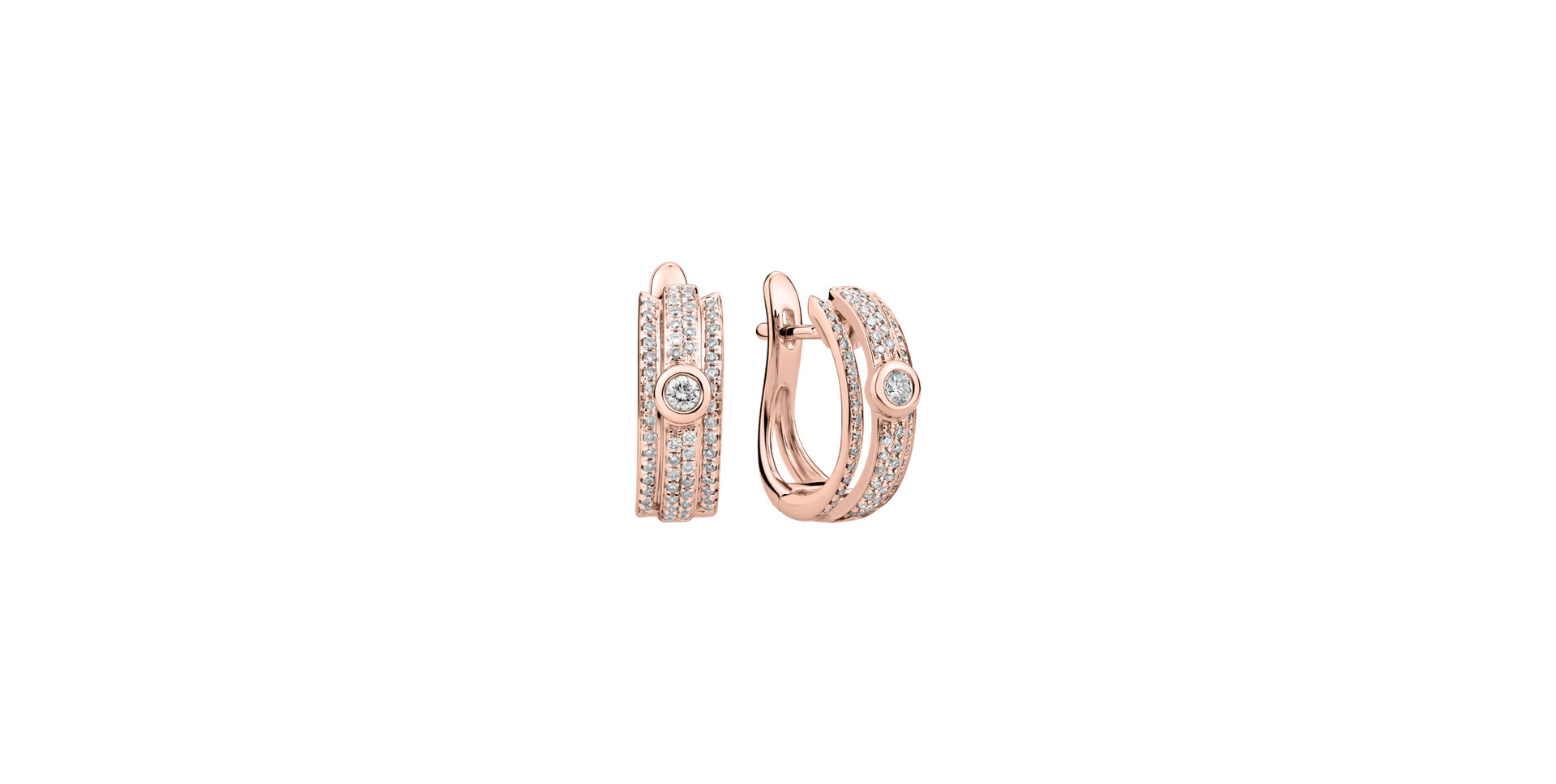Náušnice s diamantmi Fairytale Sparkle
