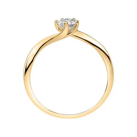 Prsteň s diamantom Vivid Love