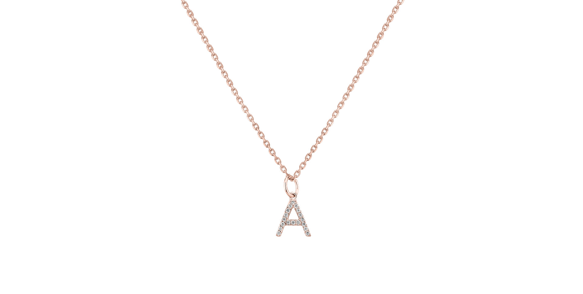 Prívesok s diamantmi Line Glitter A