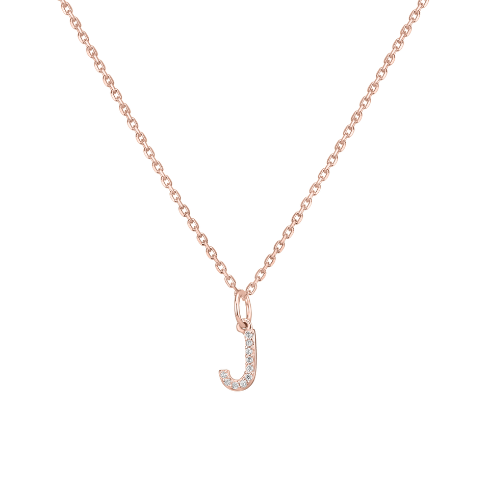 Prívesok s diamantmi Line Glitter  J