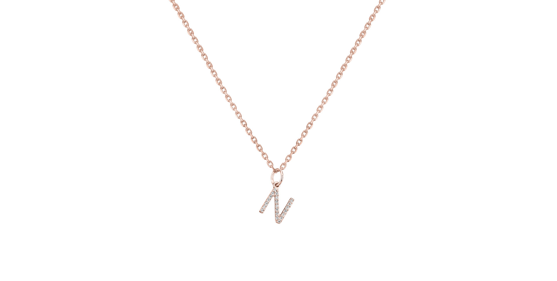 Prívesok s diamantmi Line Glitter  N