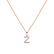 Prívesok s diamantmi Line Glitter  Z3
