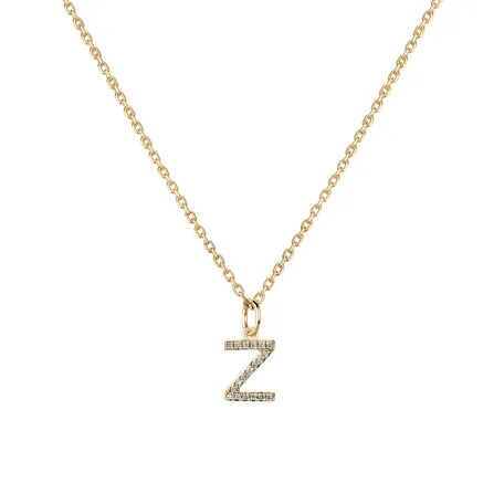 Prívesok s diamantmi Line Glitter  Z