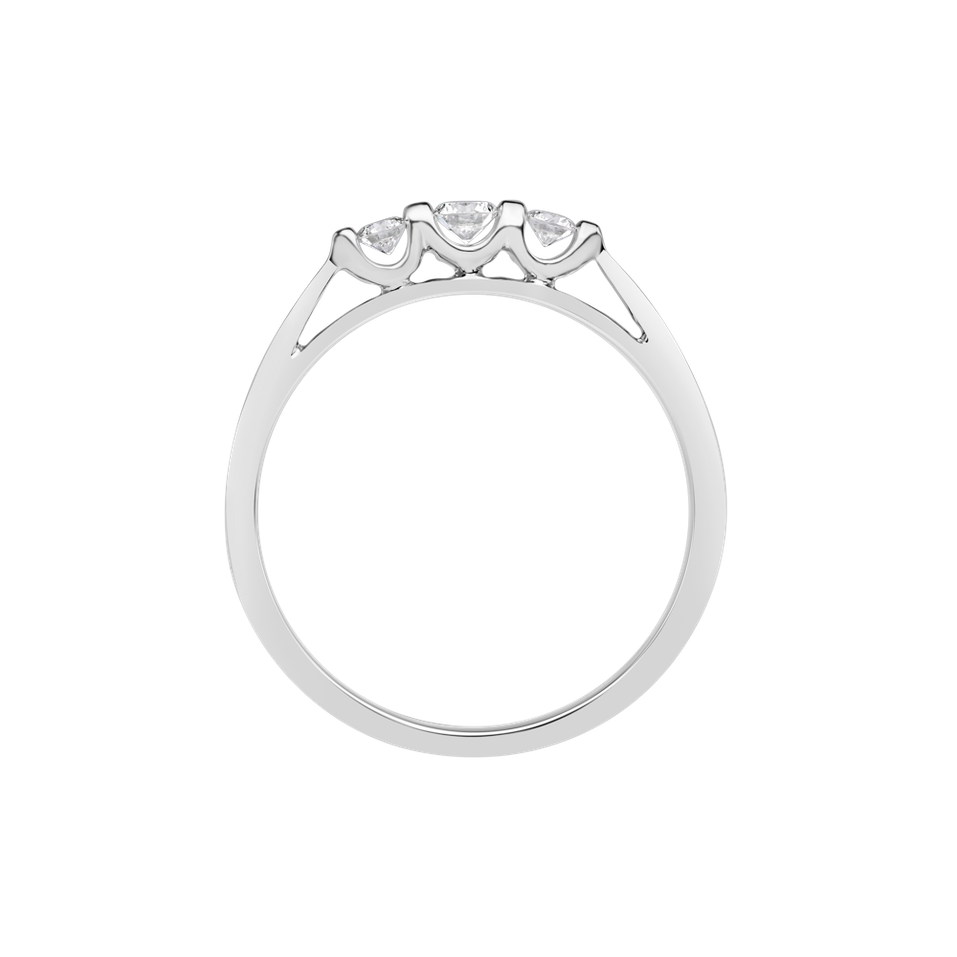Prsteň s diamantmi Shards of hope