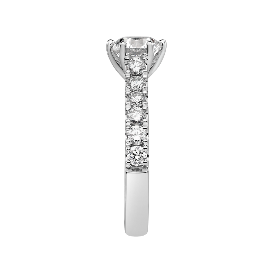 Prsteň s diamantmi Sparkling Love