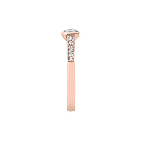 Prsteň s diamantmi Bold Love