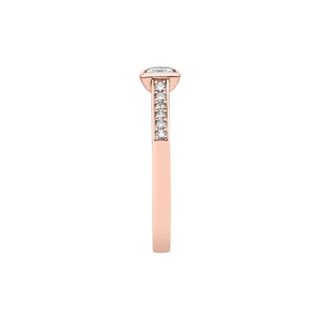 Prsteň s diamantmi Bold Love