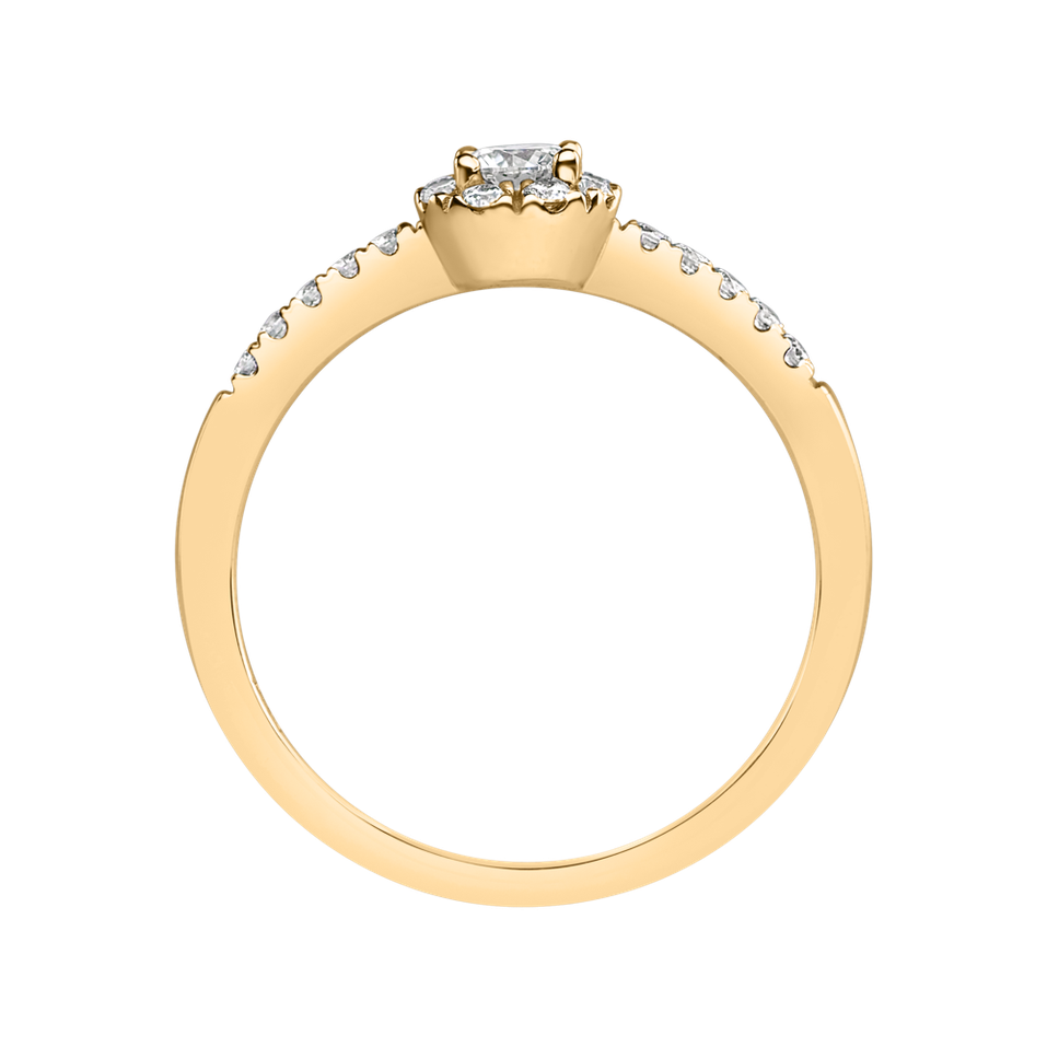 Prsteň s diamantmi Eternal Sparkle