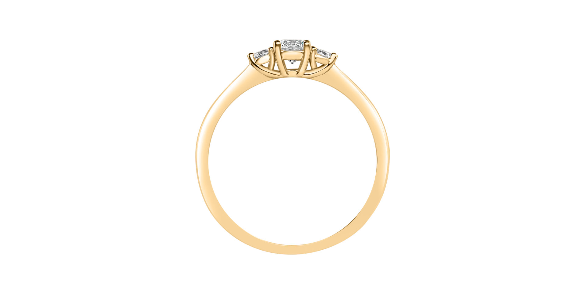 Prsteň s diamantmi Love Spark