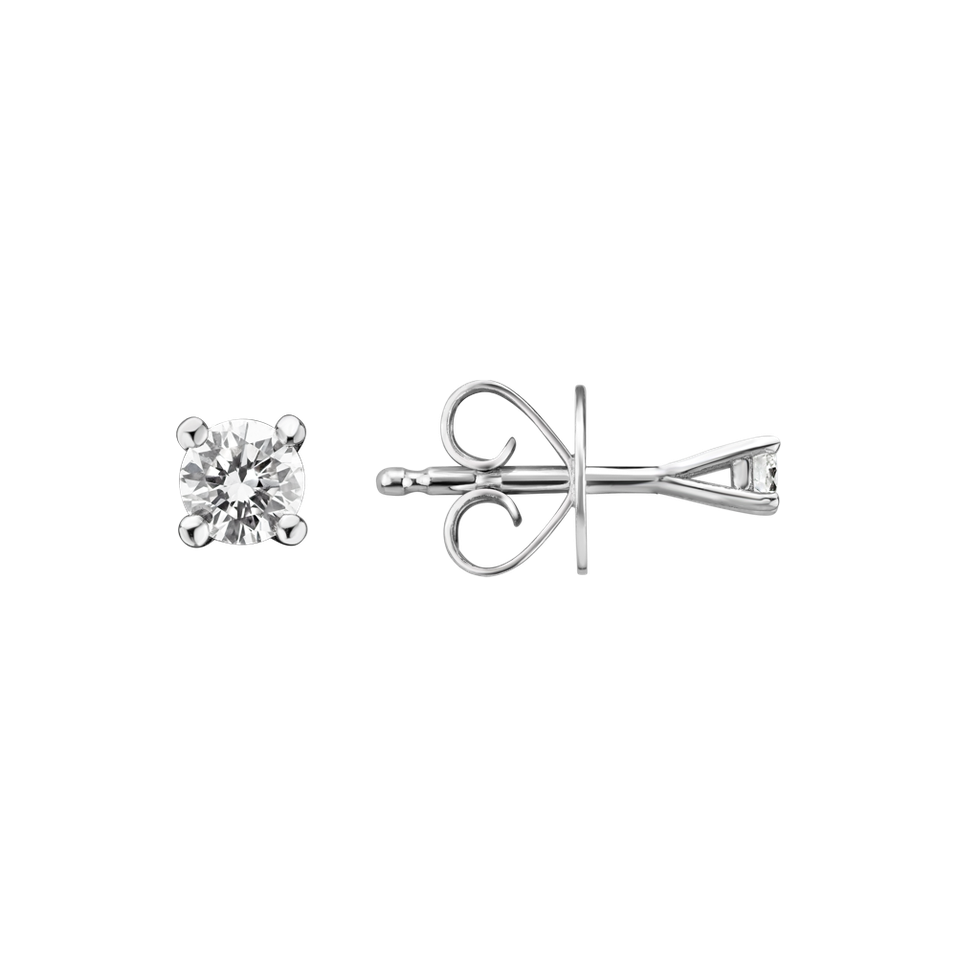 Náušnice s diamantom Essential Shine