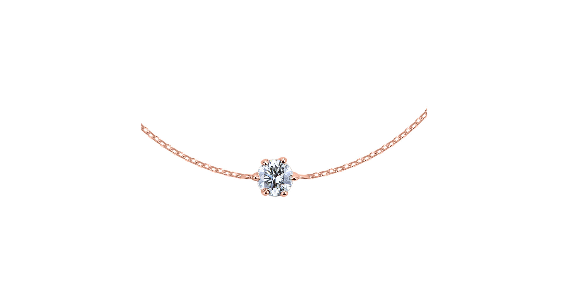 Náramok s diamantom Essential Shine