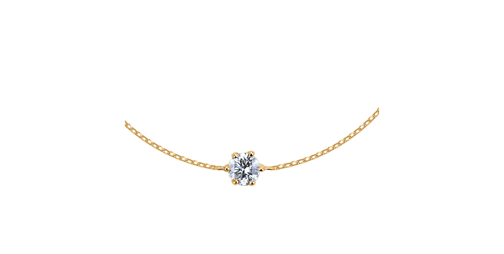Náramok s diamantom Essential Shine