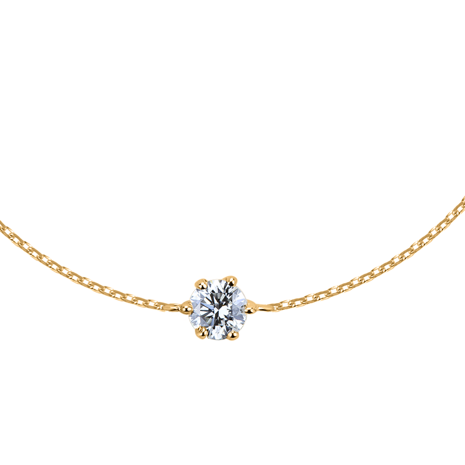 Náramok s diamantom Essential Shine