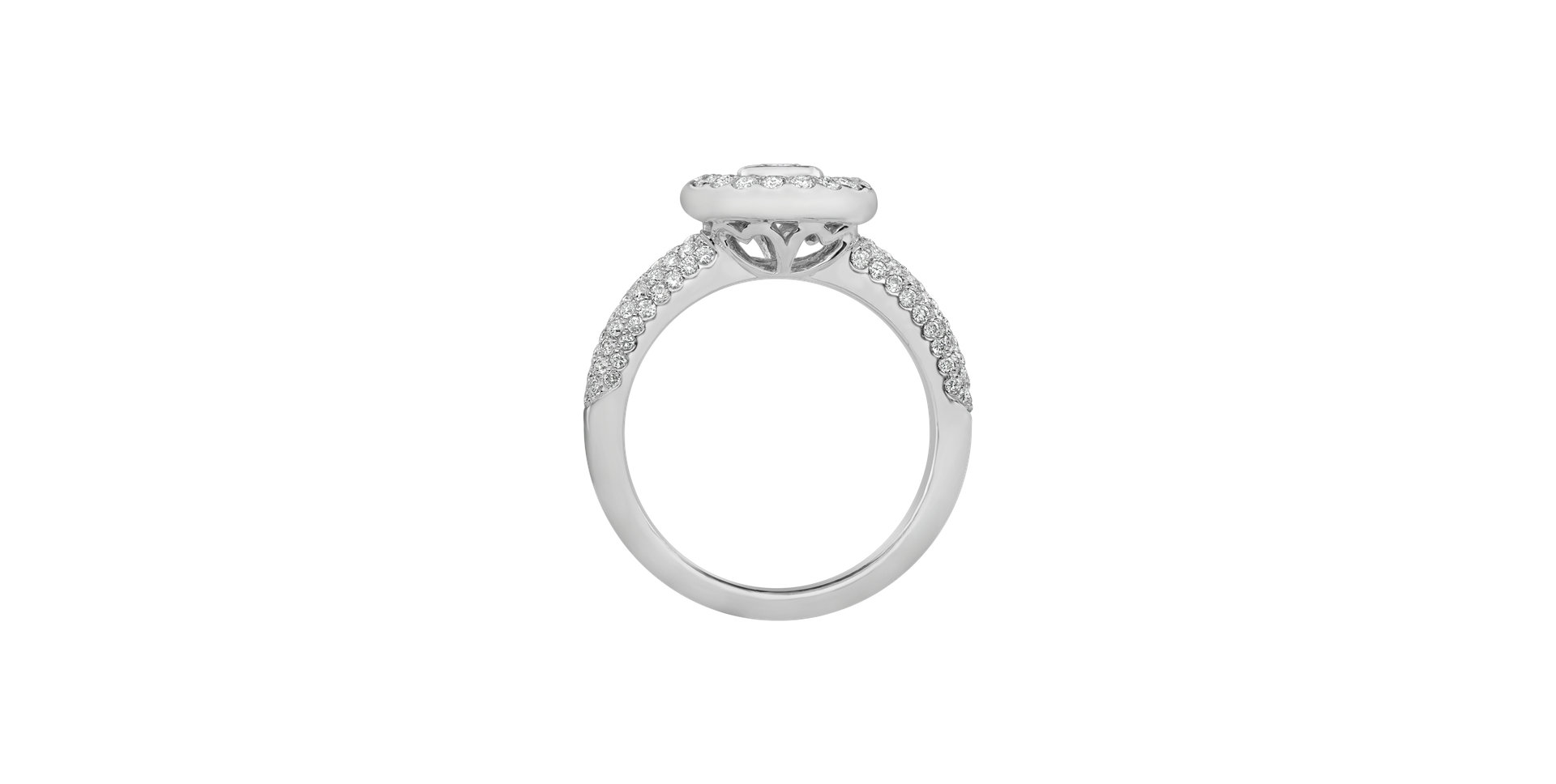 Prsteň s diamantmi Jeanne