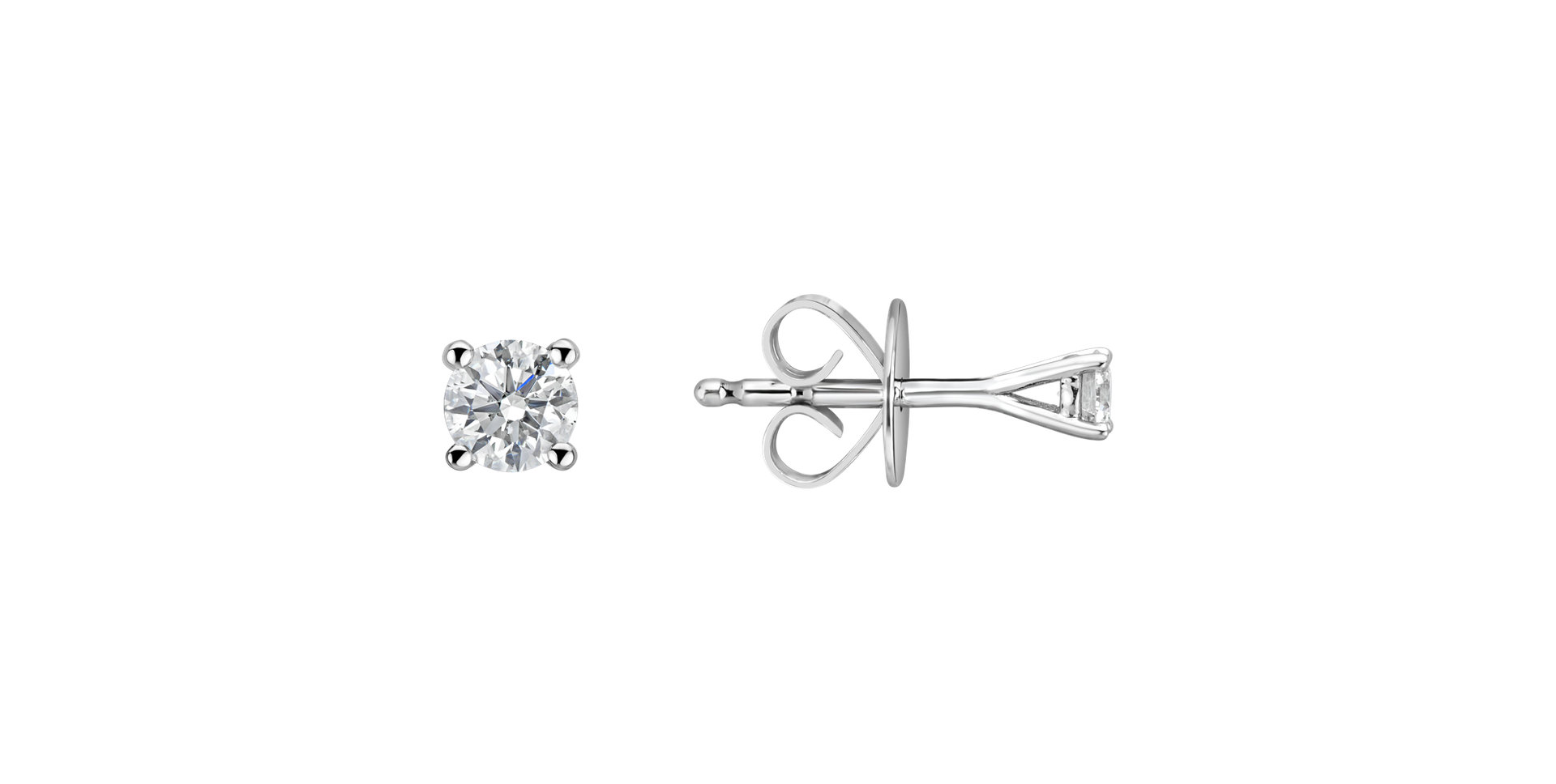 Náušnice s diamantmi Essential Shine