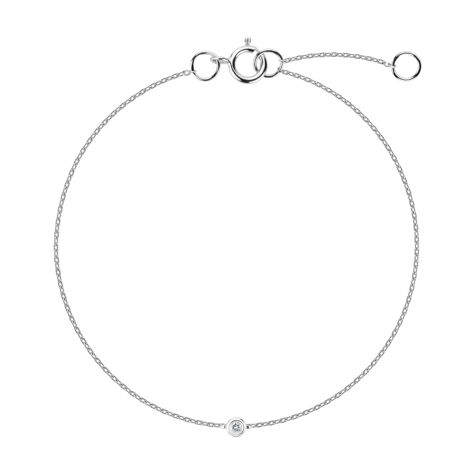 Náramok s diamantom Sparkling Dots