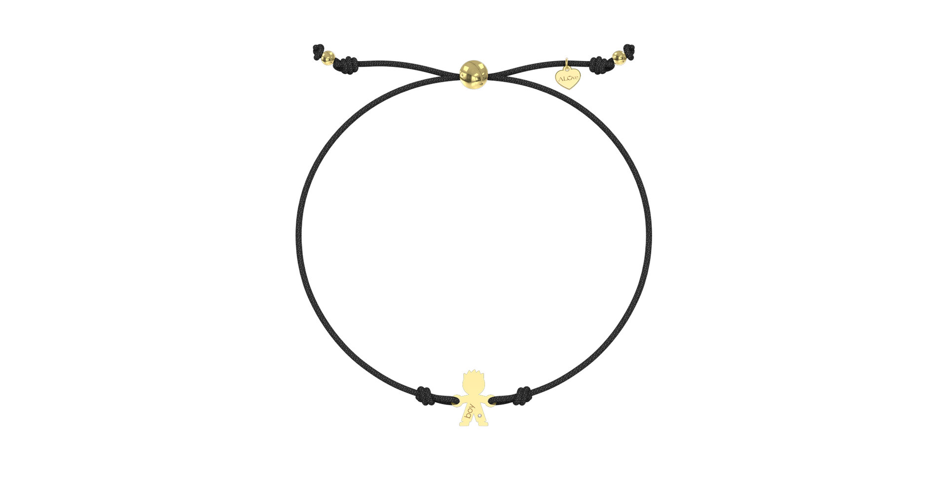 Náramok s diamantom Little Boy