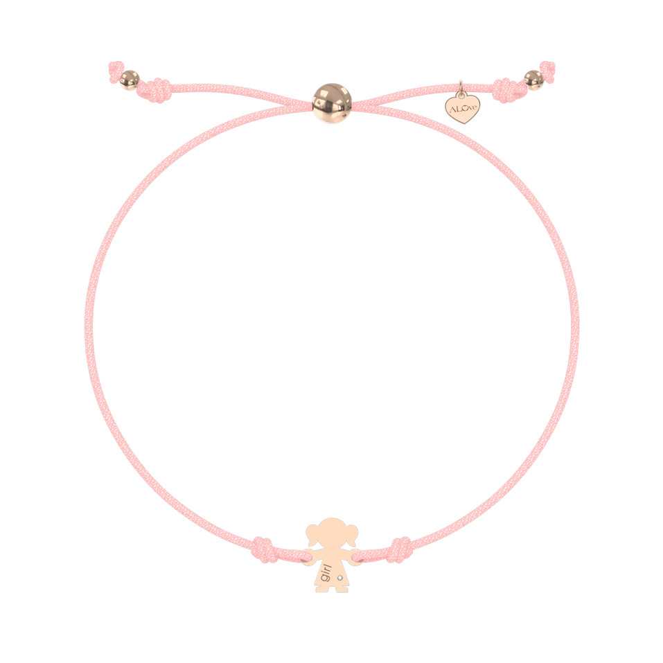 Náramok s diamantom Little Girl