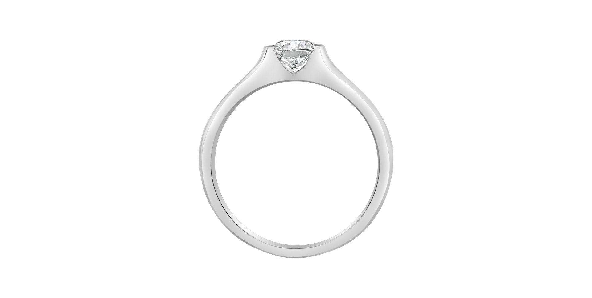 Prsteň s diamantom Brilliant Love