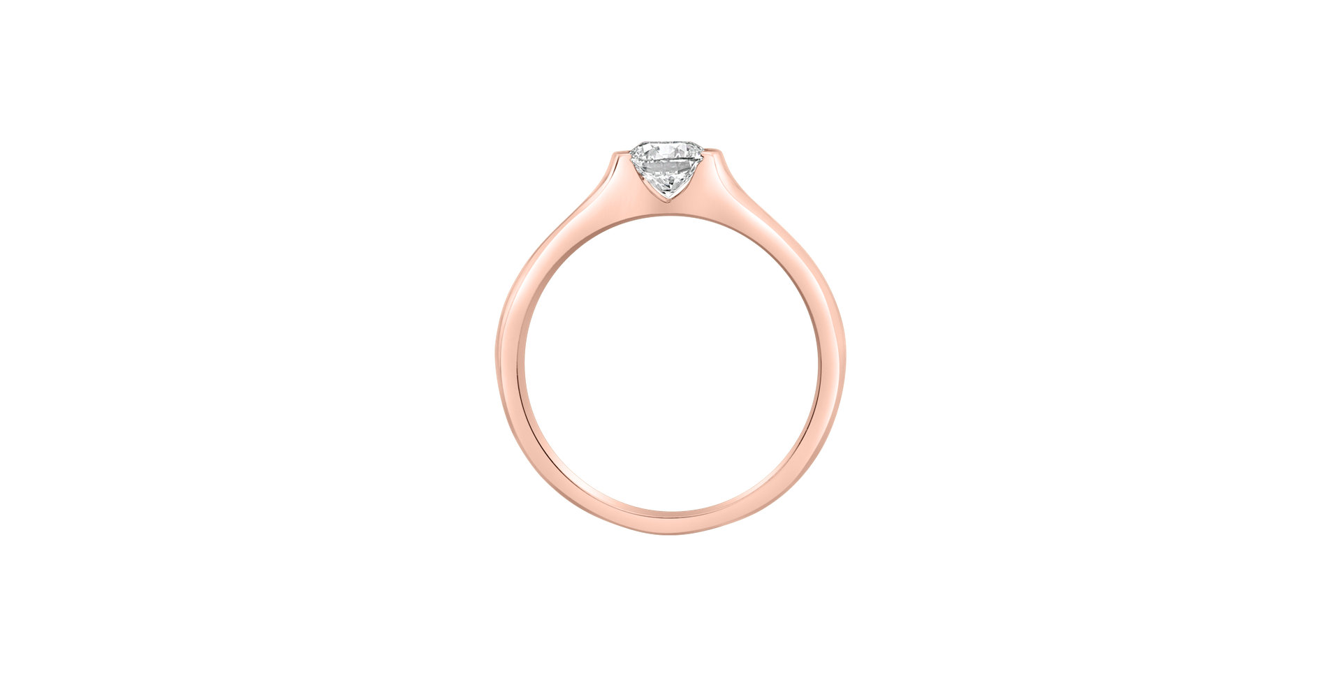 Prsteň s diamantom Brilliant Love