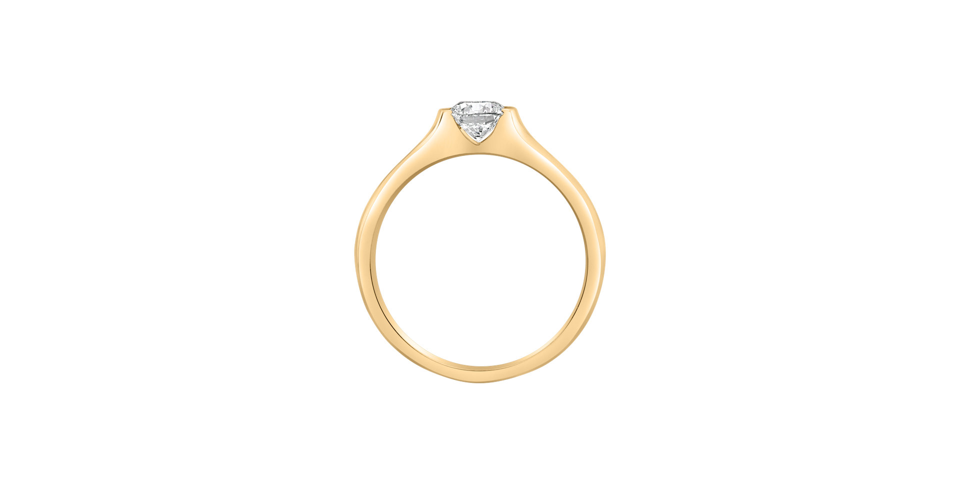 Prsteň s diamantom Brilliant Love