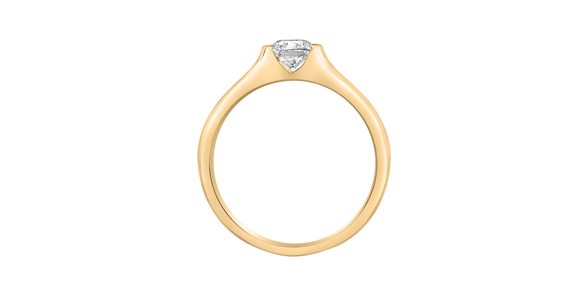 Prsteň s diamantom Brilliant Love