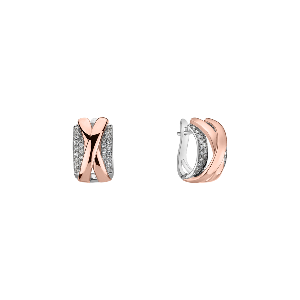 Náušnice s diamantmi Galaxy Signature