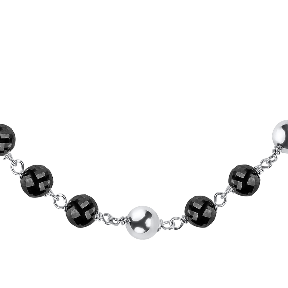 Náramok s čiernymi diamantmi Donatella