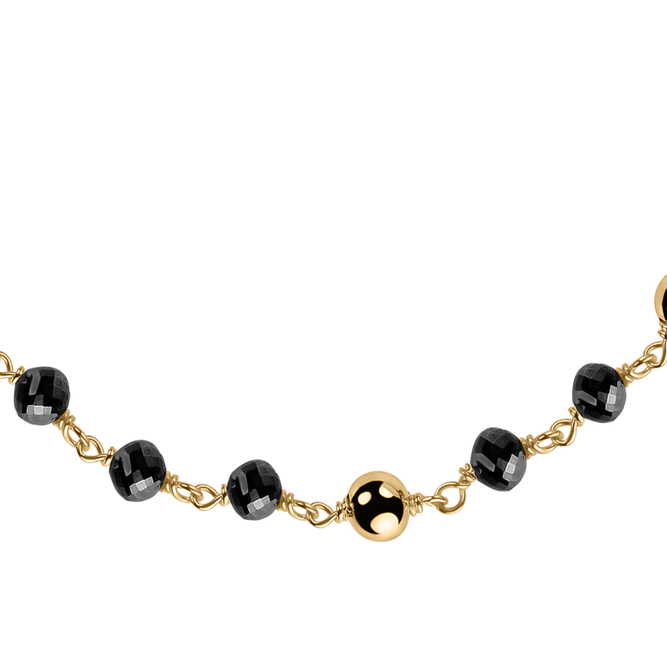 Náramok s čiernymi diamantmi Donatella
