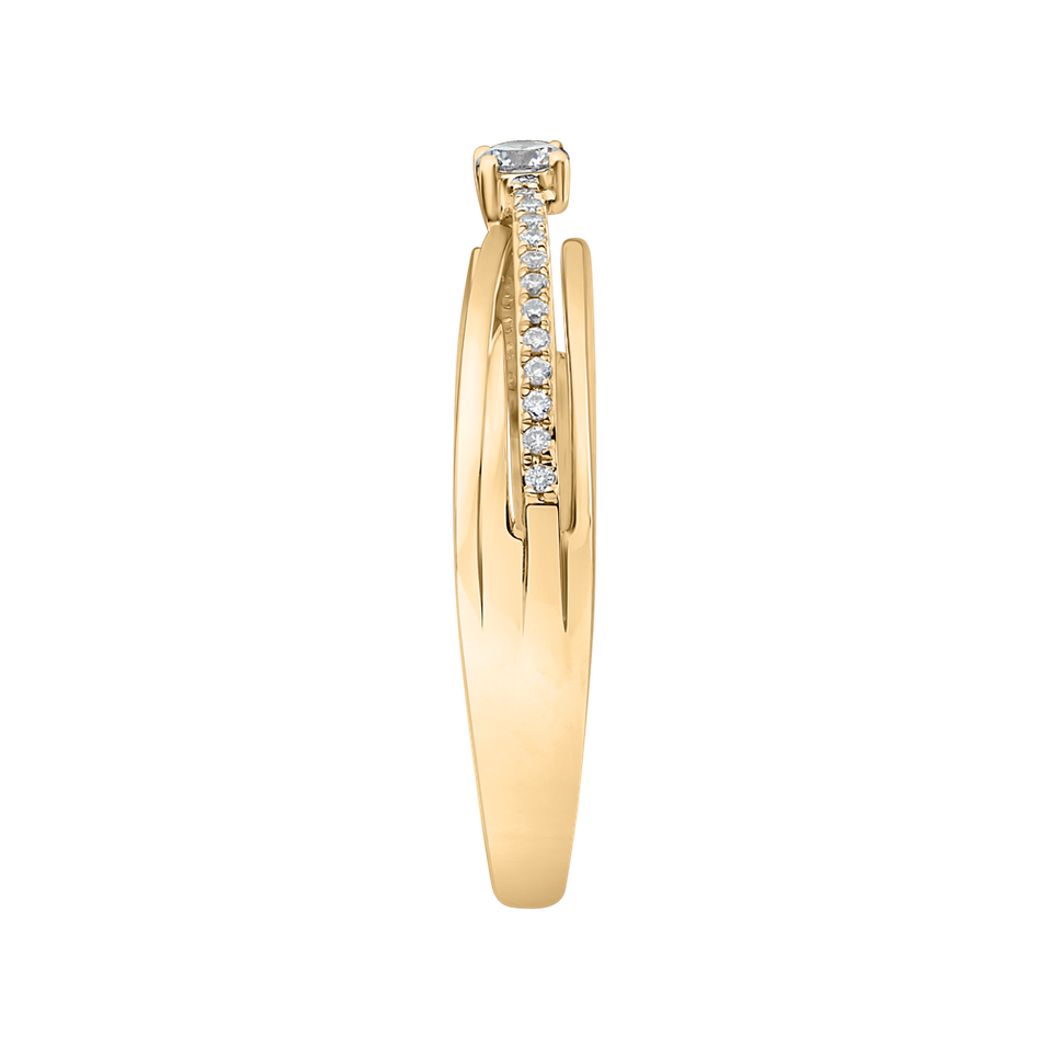 Prsteň s diamantmi Opium Night