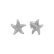 Náušnice s diamantom Glossy Starfish3