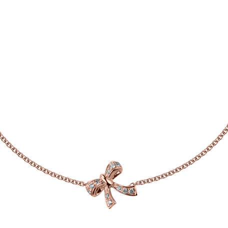 Náramok s diamantmi Shiny Bow