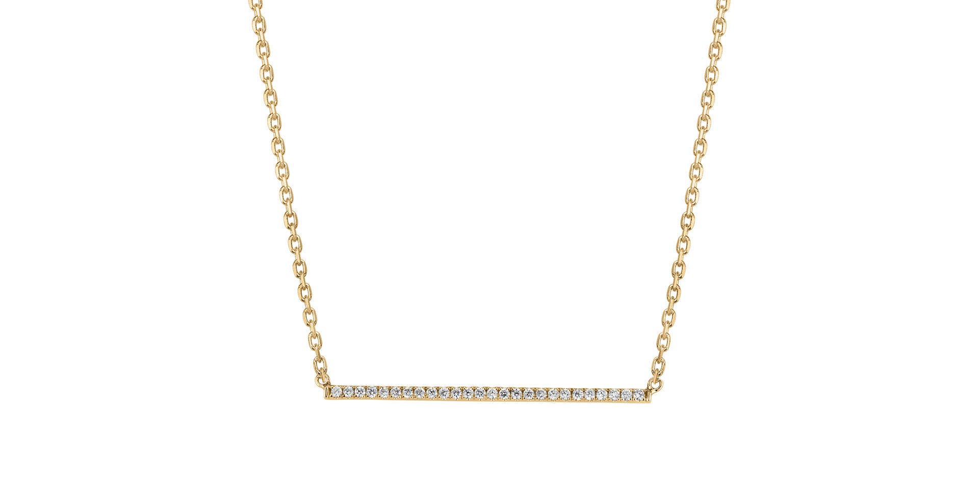 Náhrdelník s diamantmi Mellow Desire