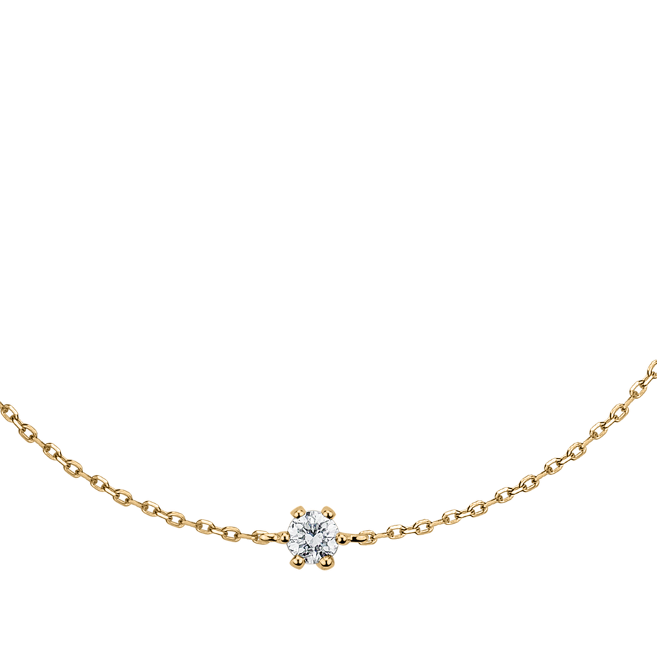 Náramok s diamantom Essential Shine