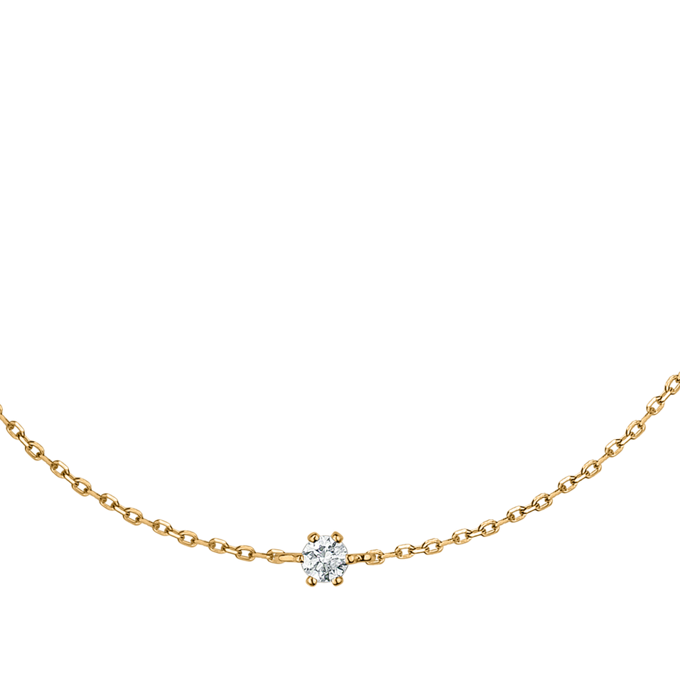 Náramok s diamantom Essential Shine