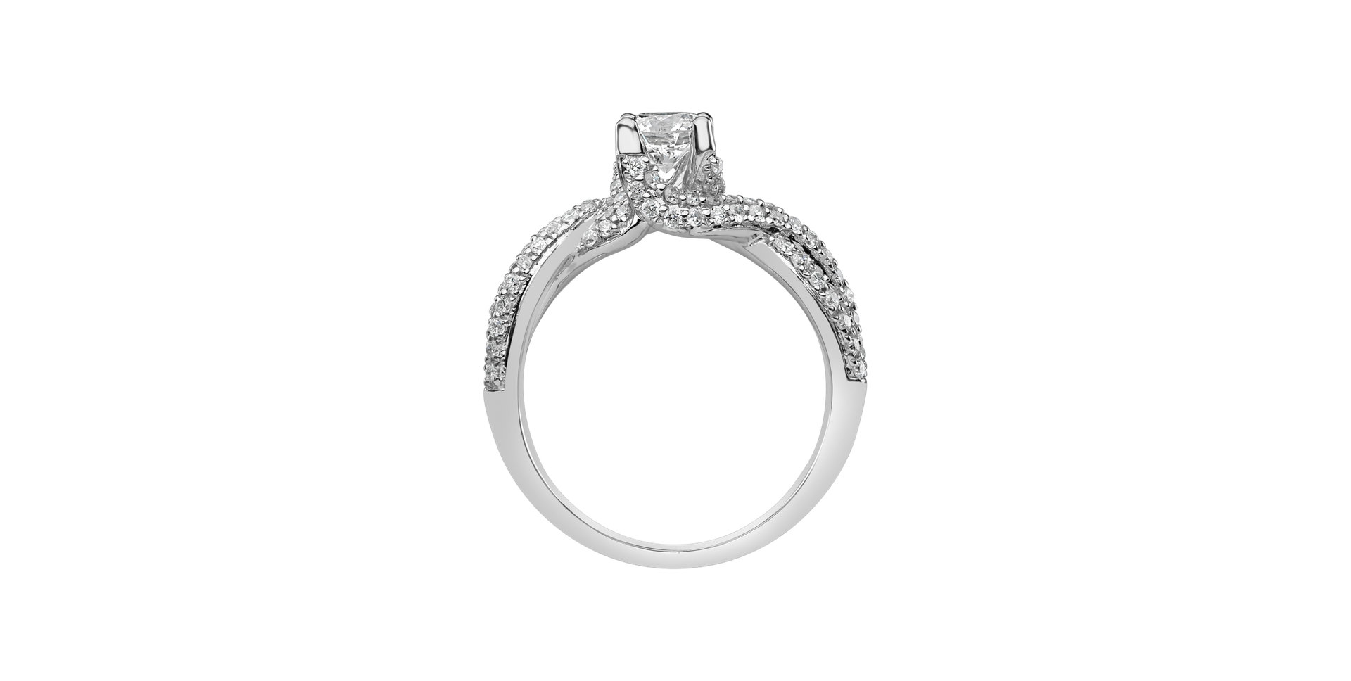 Prsteň s diamantmi Galaxy Love