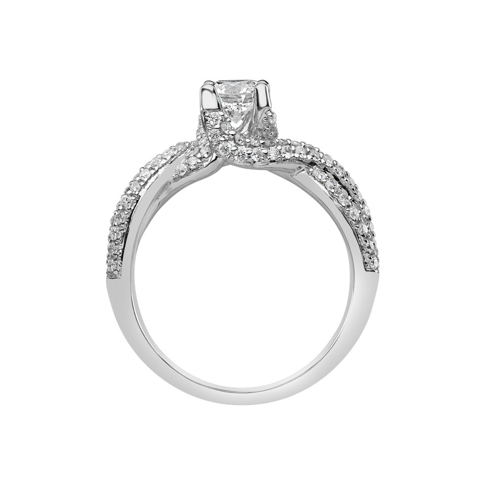 Prsteň s diamantmi Galaxy Love