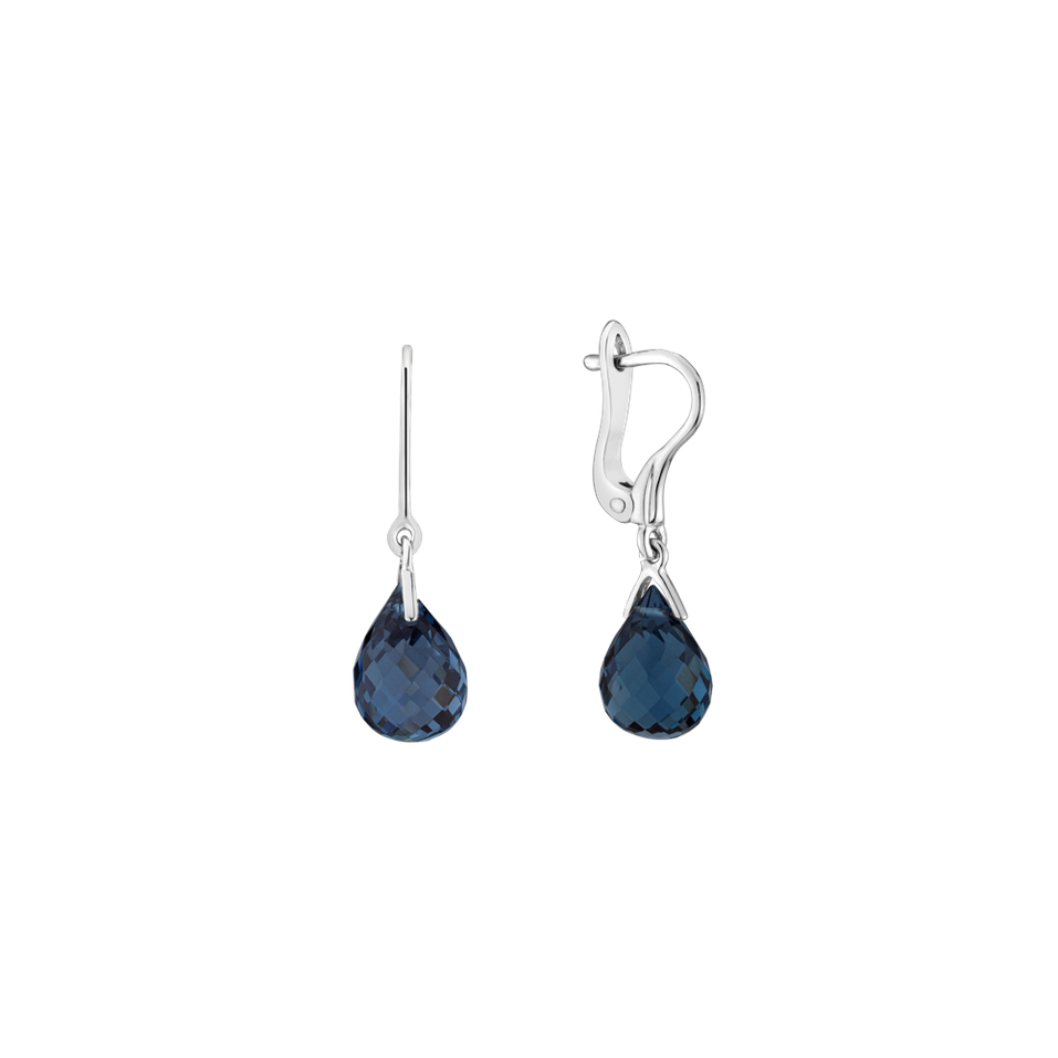 Náušnice s topásom Colorful Desire